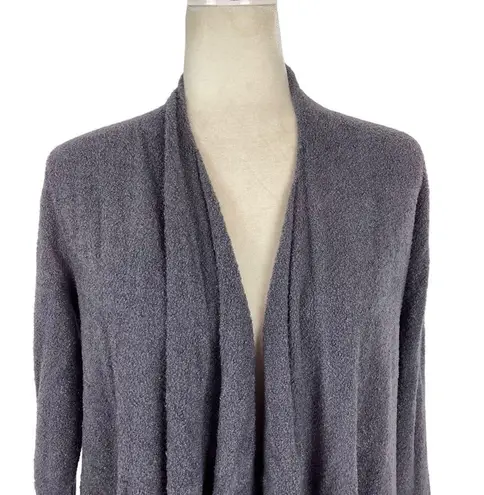 Barefoot Dreams CozyChic Lite Island Wrap Open Front Cardigan Blue 903 Size S/M