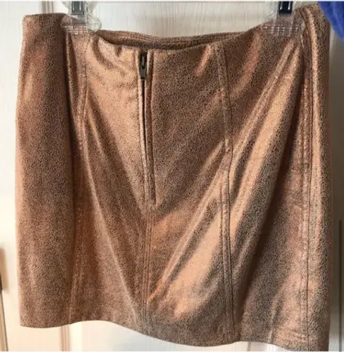 Free People Metallic Skirt
