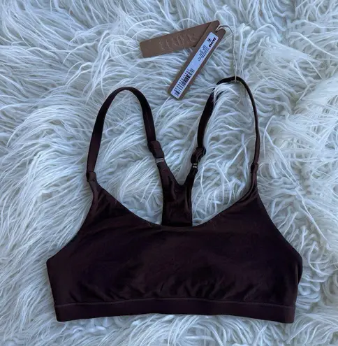 SKIMS Fits Everybody Racerback Bralette Cocoa Size XS