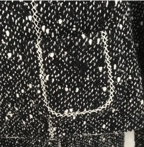 new Rena Lange ā Boucle Jacket + Tulip Skirt Suit ā Grosgrain Ribbon Bow ā 6 ā Black