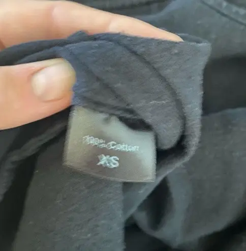 Jenni Kayne black long sleeve button down pocket cargo shirt