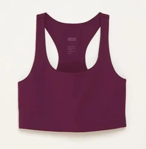 Girlfriend Collective  • Paloma Racerback Bra in PLUM | size small