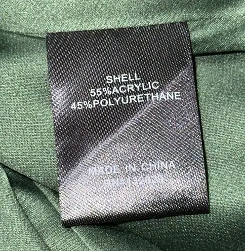 Majorelle Women’s Size S Olive Green Clive Faux Leather Button Front Pants