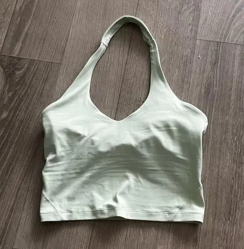 Lululemon  align halter tank khorabi green size 6