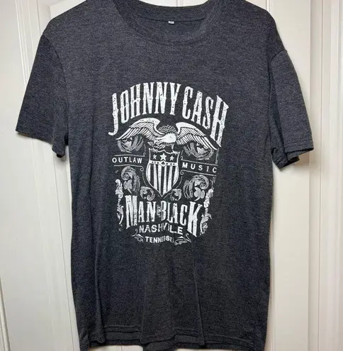 Black Tank Top with Vintage Graphic Design and Graphic T Shirt Med