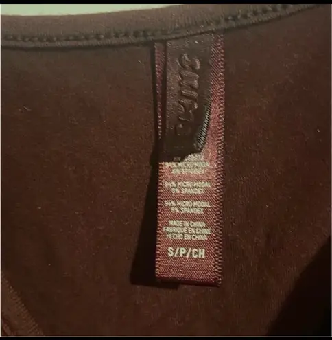 SKIMS NWOT OX BLOOD CROP TANK S