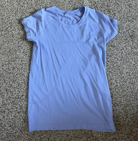 Lululemon Swiftly Tech Short Sleeve Purple Size 10