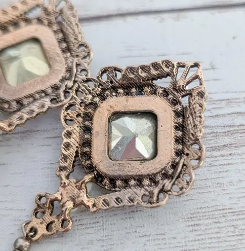 Vintage Dangle Earrings for Pierced Ears Extra Large Statement