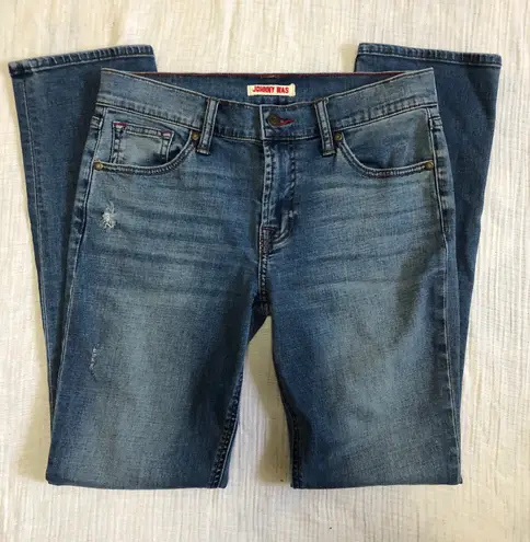 Johnny Was Boyfriend Mid-Rise Denim