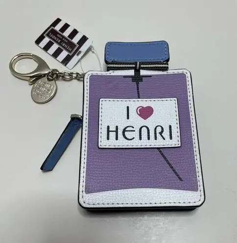Henri Bendel NWT Perfume Bottle Coin Purse Bag Charm RARE