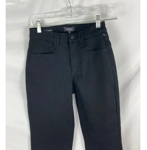 NYDJ New Bailey Relaxed Black Jean Size 0