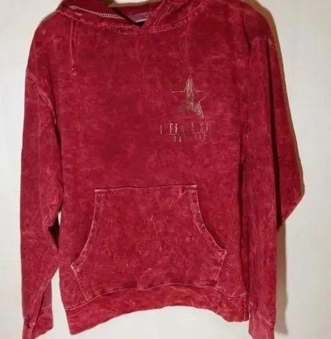 Jeffree Star cosmetics tie dye maroon hoodie limited edition size small