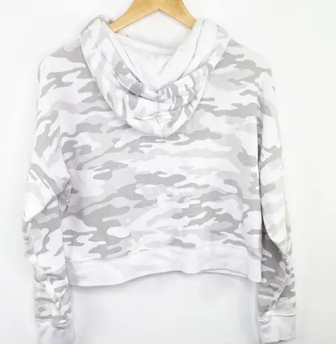 Calvin Klein Jeans  Camo Monogram Logo Cropped Hoodie Women's Size Extra Small XS