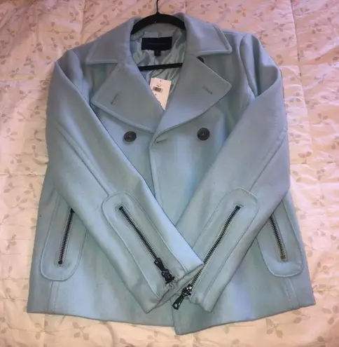 Banana Republic  Baby Blue Pea Coat