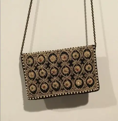 VTG Beaded Cross Body Bag