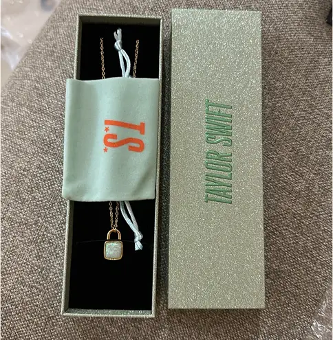 Taylor Swift The Life Of A Showgirl Lock Necklace NEW