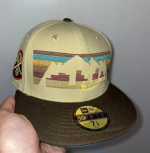 New Era Myfitteds Denver Nuggets UNO 70s inspired size 7 1/8 brand new very rare
