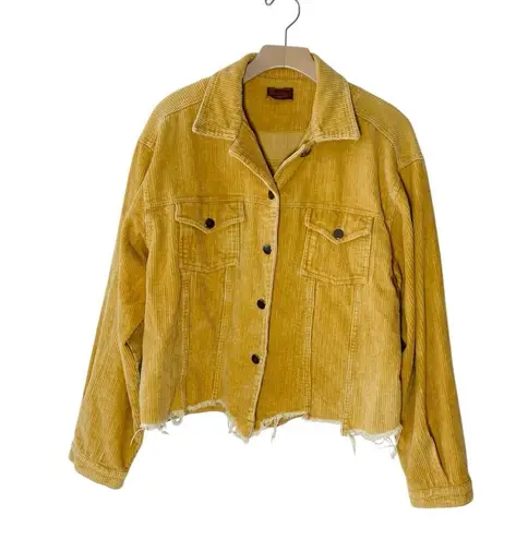 POL  Distressed Corduroy Jacket