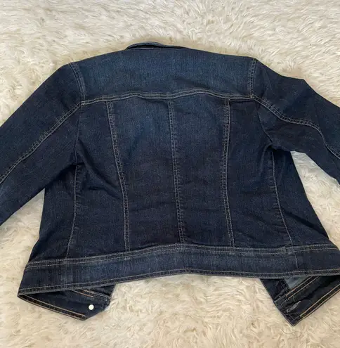 New York & Co. Dark Wash Denim Jacket