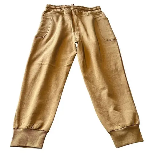 TALULAH Women's 1X Brown Jogger Pants Elastic Waist Side Pockets