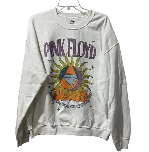 Pink Floyd sweatshirt shine on you crazy diamond Large White Cotton Polyester