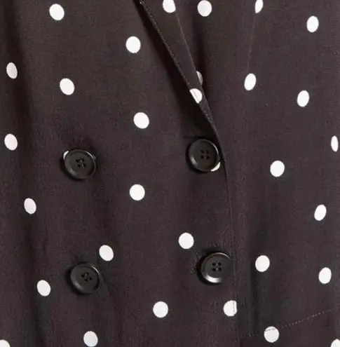 Forever 21 NWT Black Polka Dot Blazer