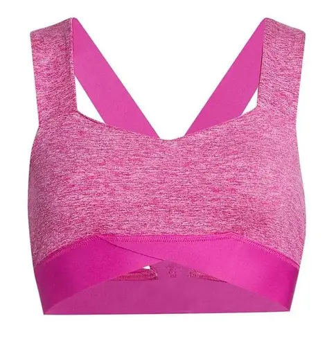 NWOT FP Movement by Free People Just Breathe Sports Bra in Hibiscus Pink Sz M Size M