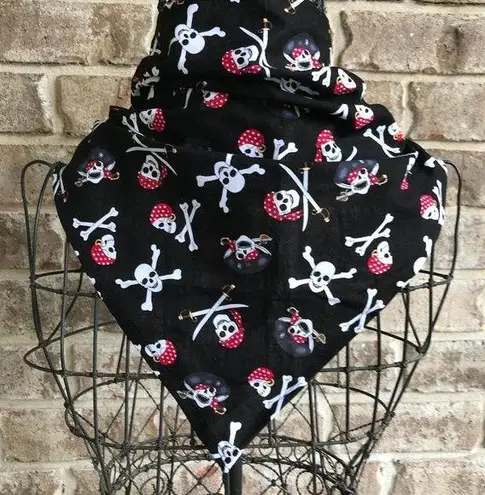 Pirate Scarf Decorative Face Cover Handmade New