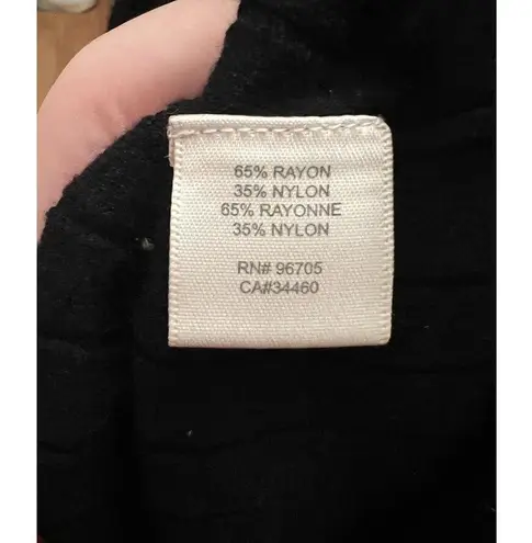 Rebecca Taylor SOLID BLACK SKIRT SMALL (L3)