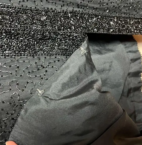 Laurence Kazar CLEARANCE! Vintage Silk Beaded Jacket Size L VGUC