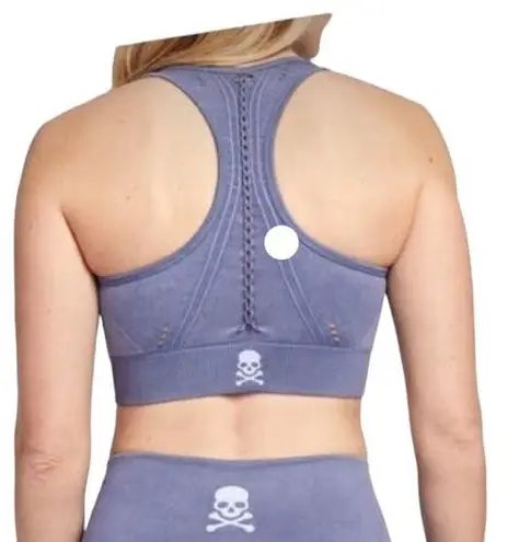 SoulCycle  greyish purple sports bra.  Size small.