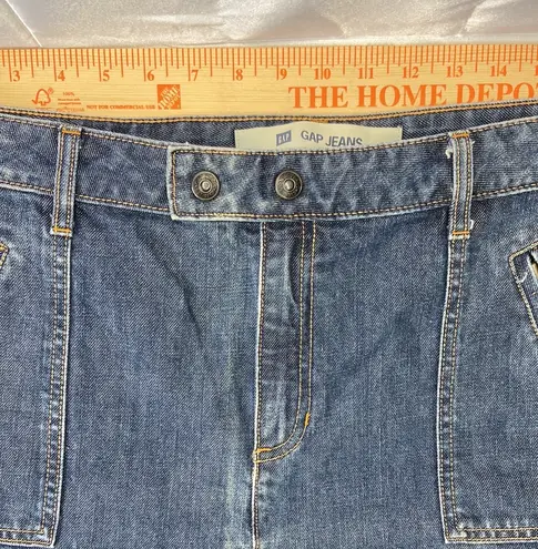 Gap Vintage Plus Size  Pleated Denim Jean Skirt Size 16