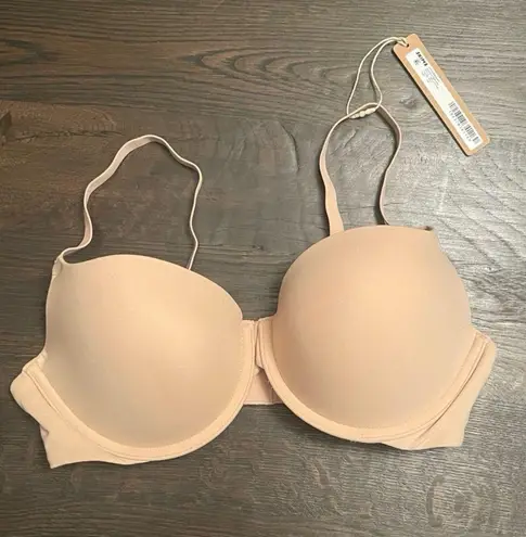 SKIMS NWT Fits Everybody Push-Up Demi Bra MICA 34C