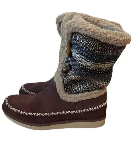 The Sak Sasha Earth Stripe Fleece Lined Boots
