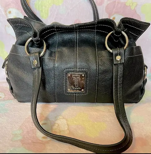 Tignanella Tiganello large leather shoulder bag (i excellent condition) 