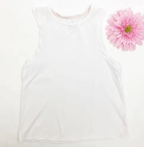 NEW IVL Collective Everyday Athletic Tank Top: White Size 2