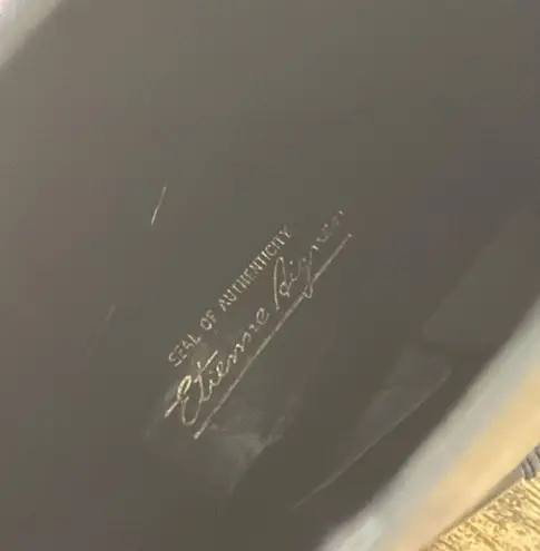 Etienne Aigner Black Leather Riding Boots - Size 6