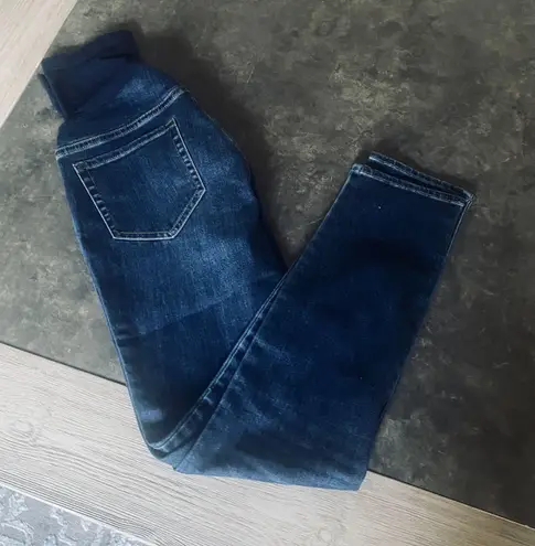 SUSTAINABLE SECRET FIT BELLY SKINNY LEG MATERNITY JEANS Blue Size M