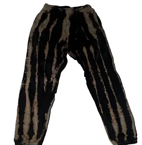 Fruit of the Loom  Tie-Dye Stripe Sweatpants Multicolor Unisex Size M