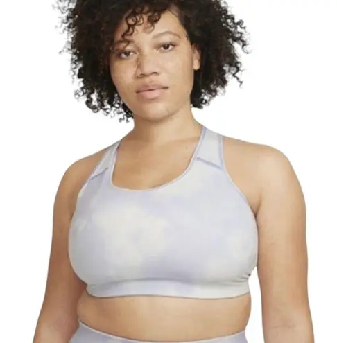 Nike LIGHT THISTLE Plus Size Icon Clash Medium Support Sports Bra US 1X NWOT