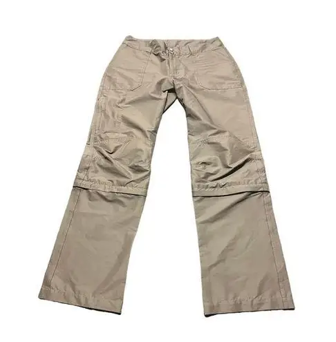 Patagonia  women's convertible hiking pants‎ brown athletic size 10