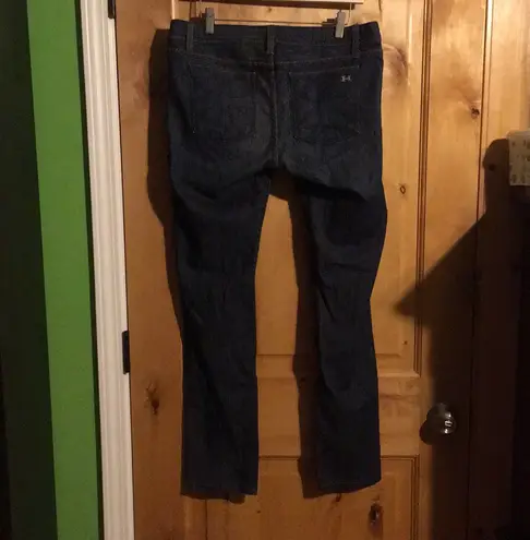 Habitual Deep End Cross Pocket Dark Wash Boot Cut JEANS $200 EUC 32