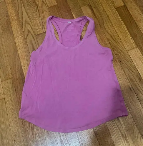 Lululemon 16.5” PTP pink acid wash lulu workout tank top gym athletic shirt Size M