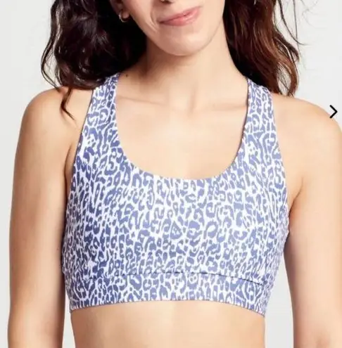 SoulCycle Soul by  Leopard Ombre Keyhole Sports Bra