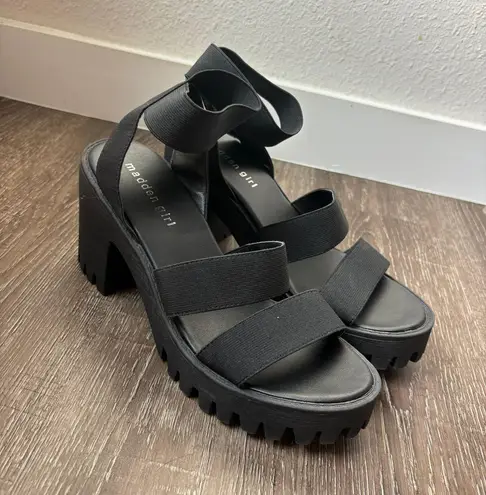 Madden Girl Strappy Platforms