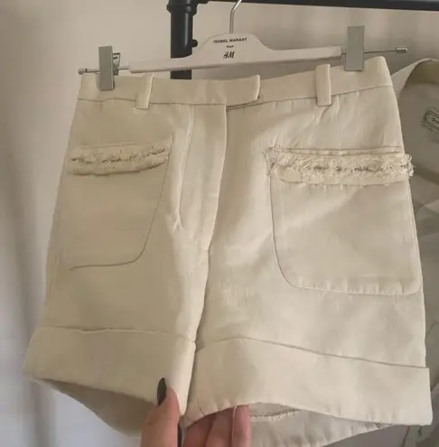 3.1 Phillip Lim Women's Contoured ivory Shorts Bottoms Pants size 2 - Image 1