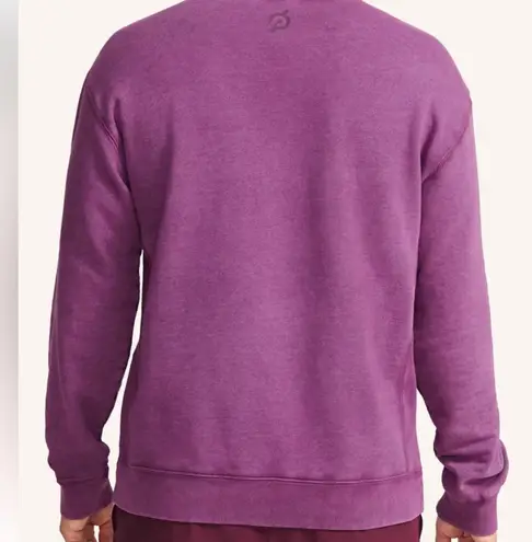 Peloton Purple Pullover Crew neck In Medium