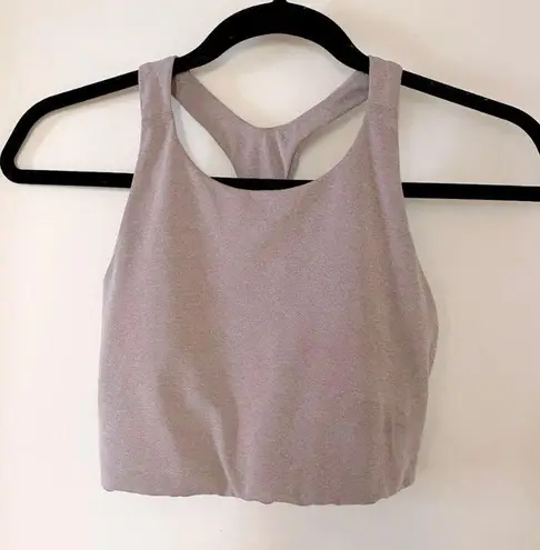 Girlfriend Collective Paloma Brown Racerback Sports Bra
