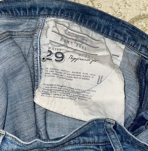 Treasure & Bond Patchwork Boyfriend Jeans