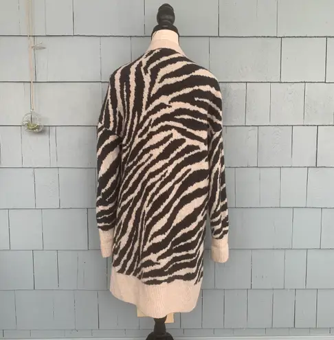 Sincerely Jules Zebra Print Cardigan Sweater